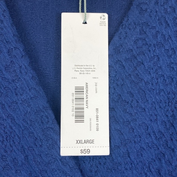 Liz Claiborne stretch knit midi dress wrap front professional sophisticated XXL - Picture 3 of 10